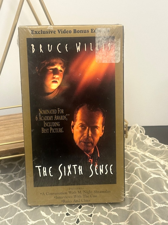 The Sixth Sense VHS Sealed/new 1999 Exclusive Video Bonus Edition 