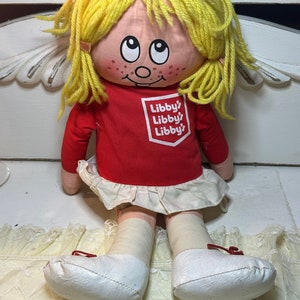 1974 Libby’s Food Doll Pull String Talker By Mattel Vintage Read
