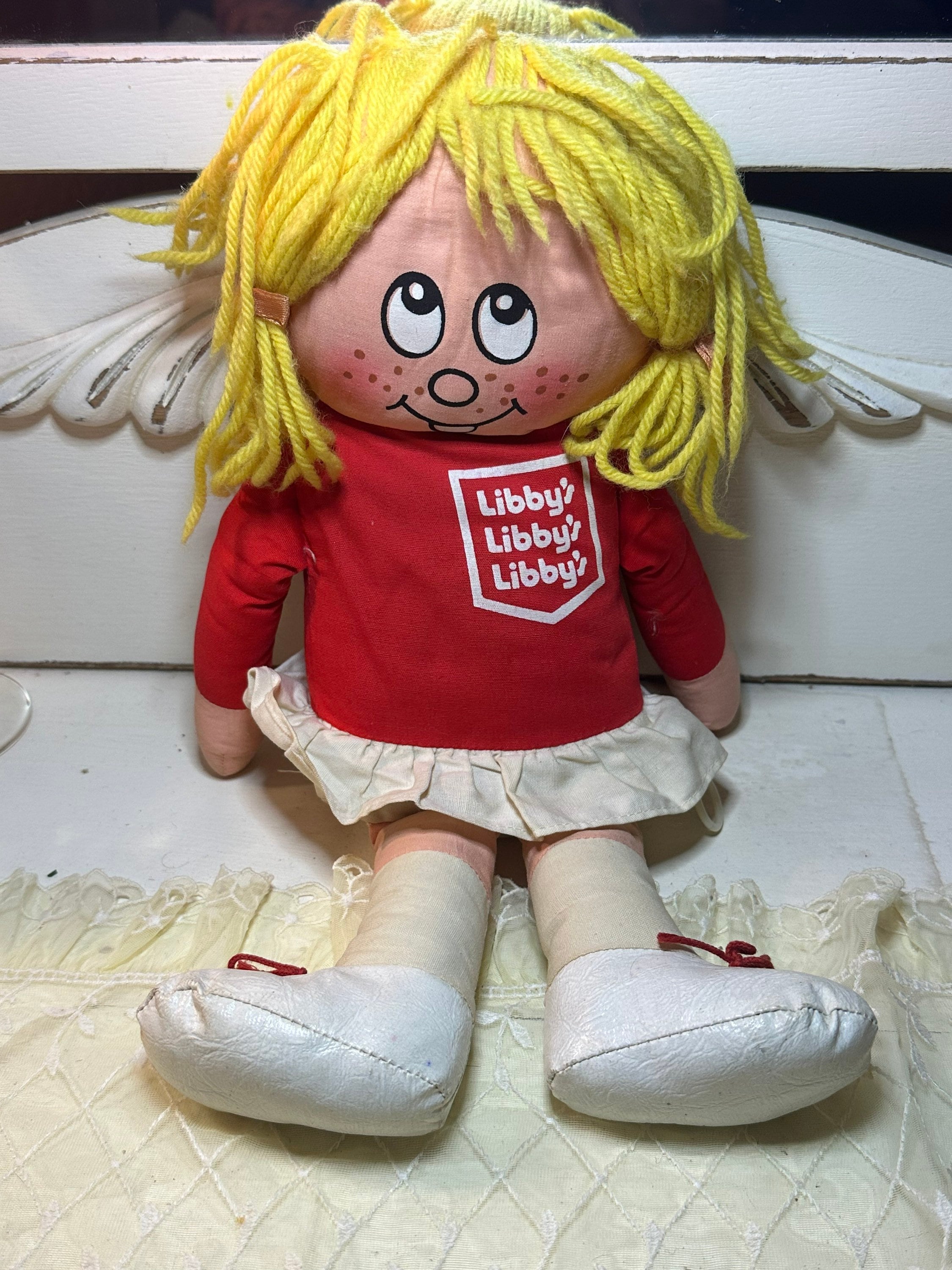 1974 Libby's Food Doll Pull String Talker by Mattel Vintage Read