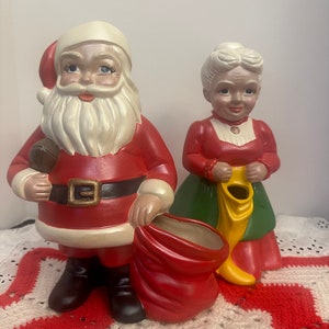 1970s セラミック サンタクロース •フィギュア