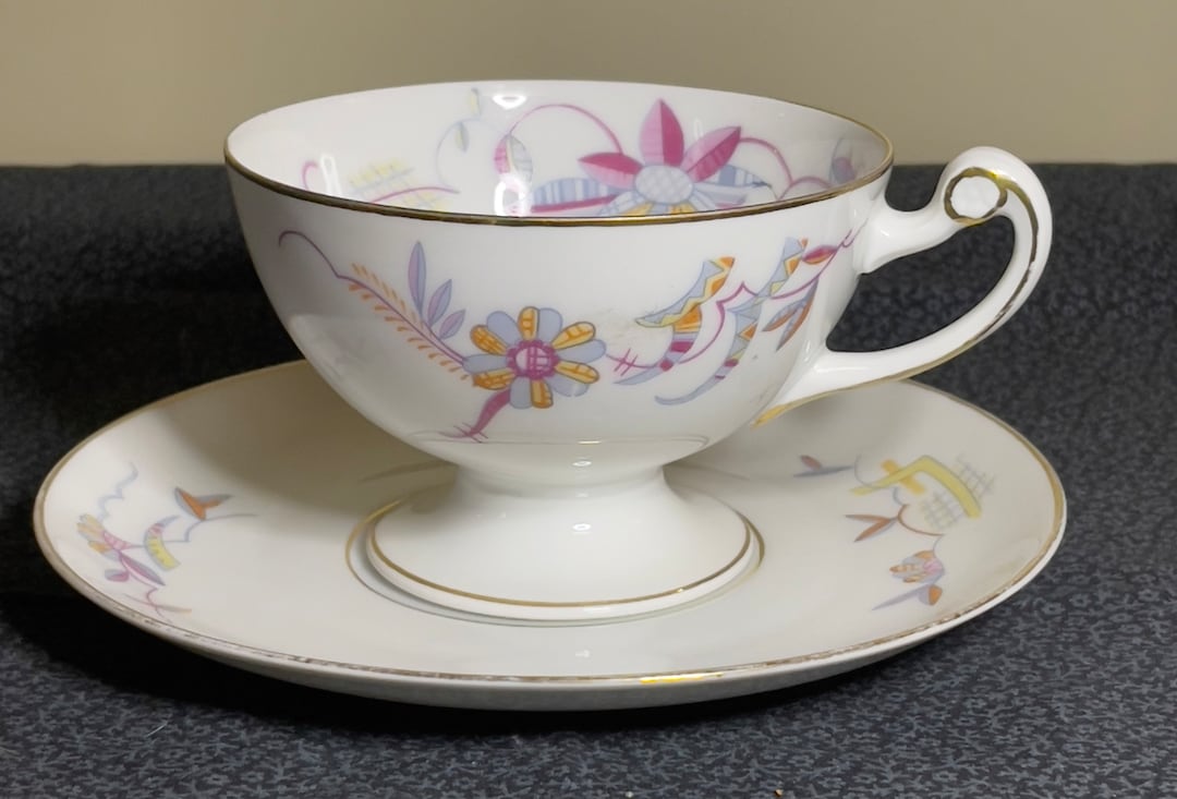 Hutschenreuther Selb LHS Bavaria Germany Tea Cup & Saucer Etsy