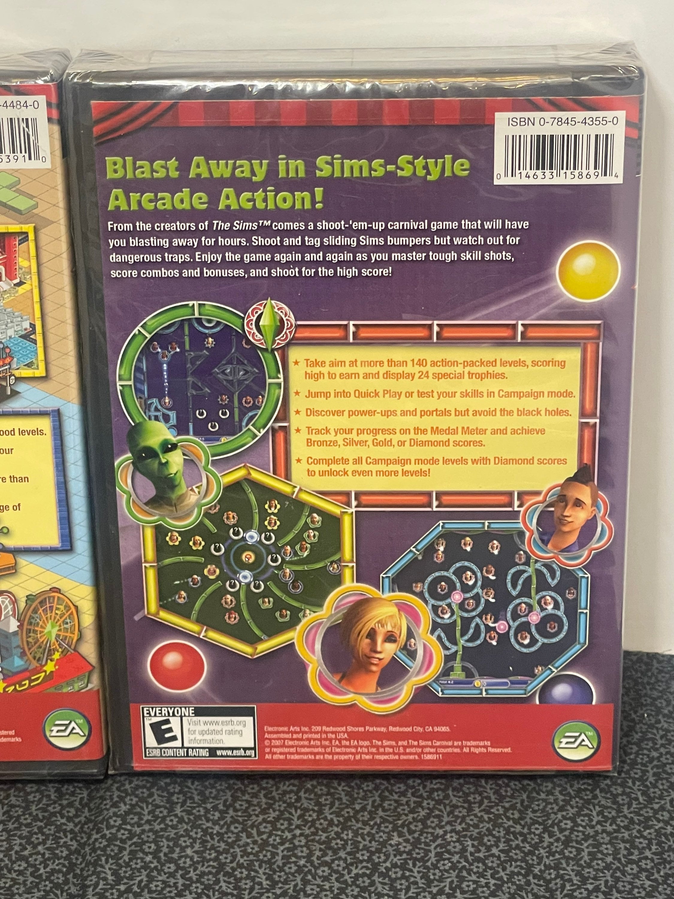 Sims Carnival Snap City and Bumper Blast Sealed PC - Etsy