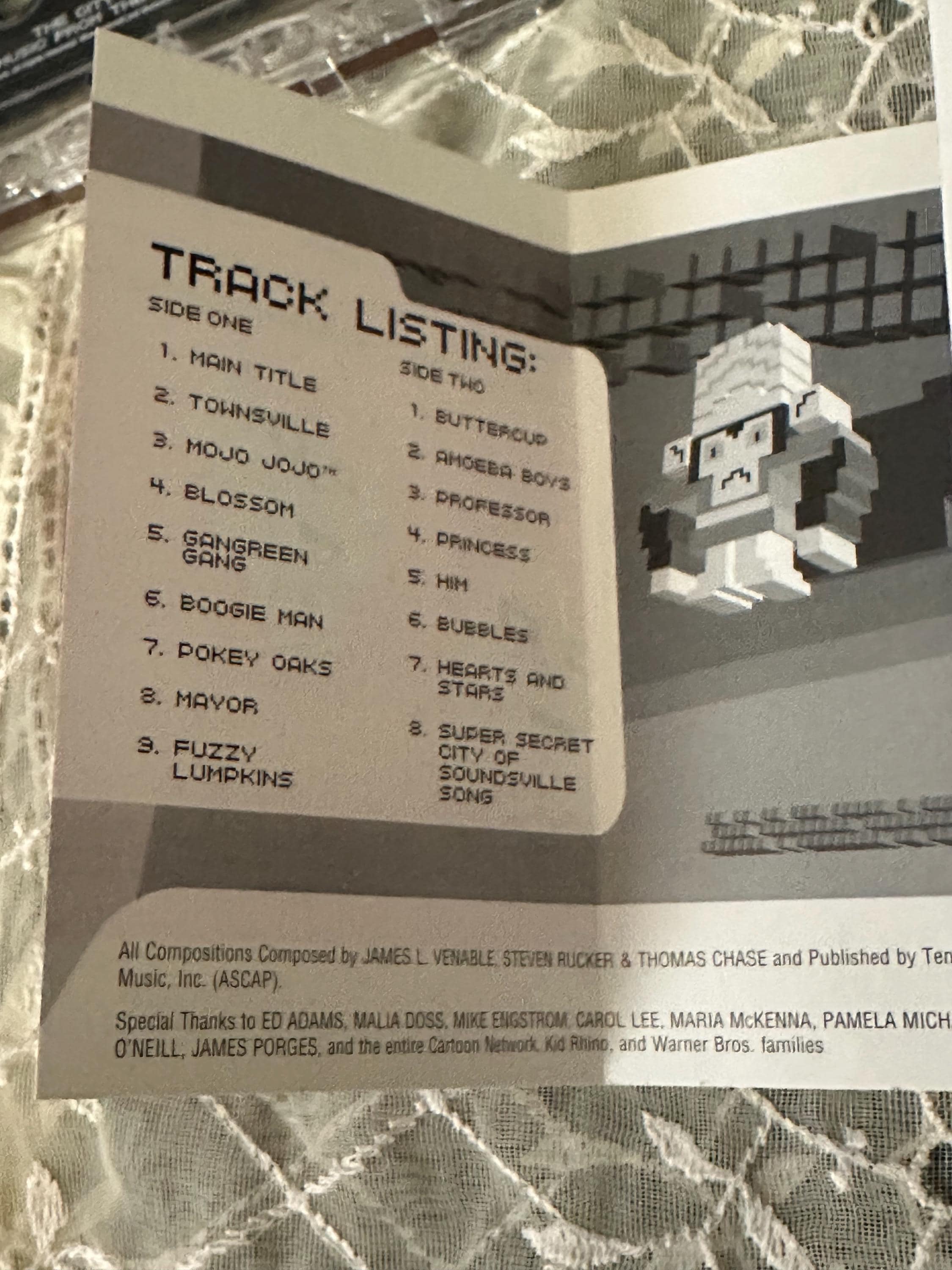 The Powerpuff Girls “the City of Soundsville” Cassette Promo