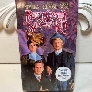 Factory Sealed Vintage Butch Cassidy and the Sundance Kid (VHS, 1997)