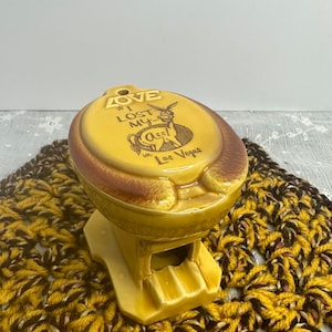 Vintage Novelty Ashtray “Love I Lost My Ass In Vegas”