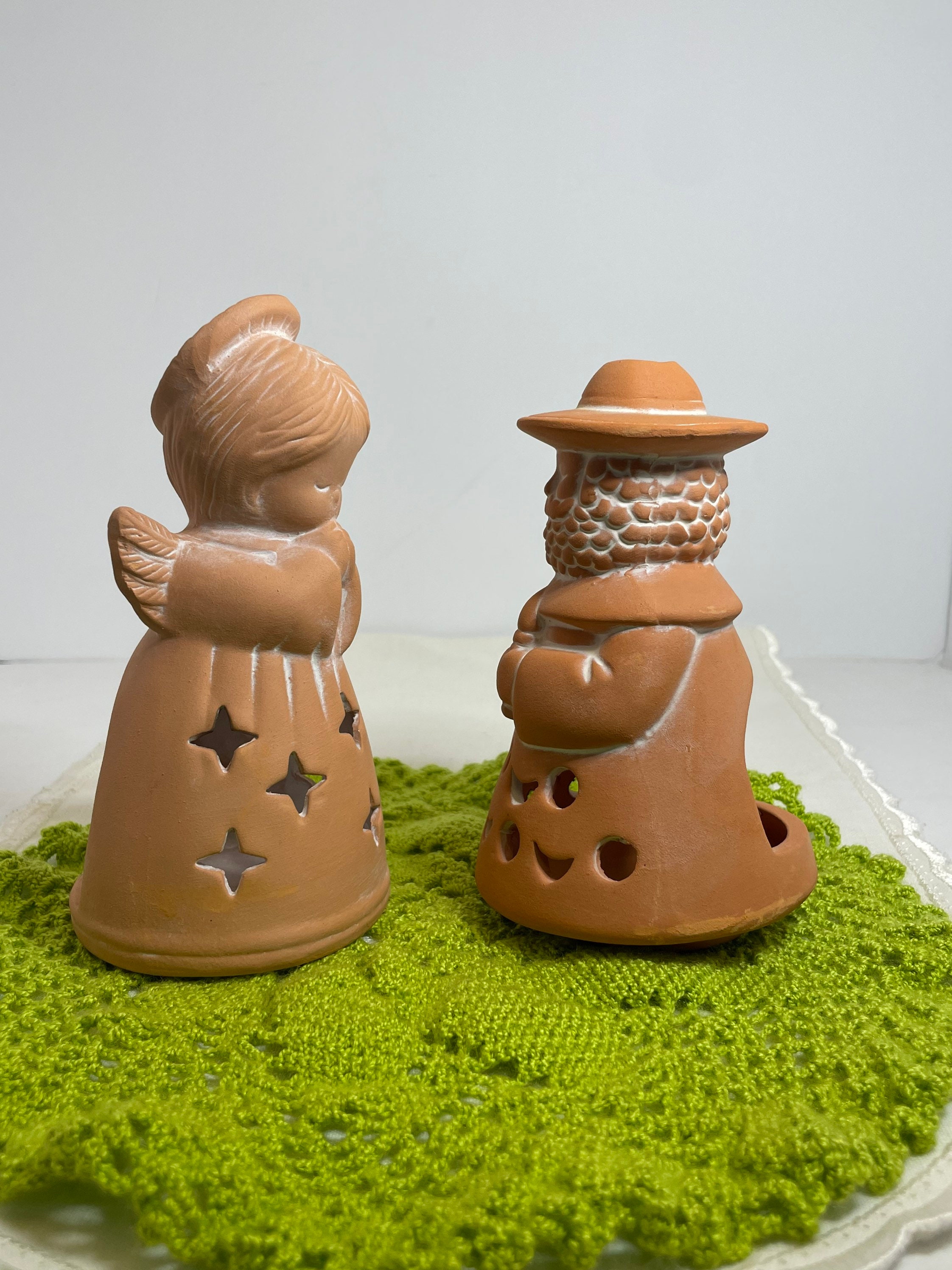 Set De 6 Ornements De Noël En Céramique - Personnages En Pain D'épice, Maison De Lloyd, Neuf Dans Sa Boîte