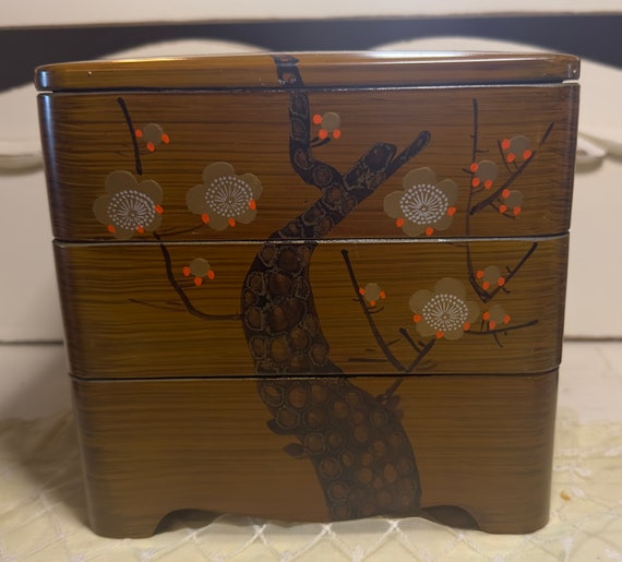Japanese Vintage Jubako Box, Lunch box, Party box 