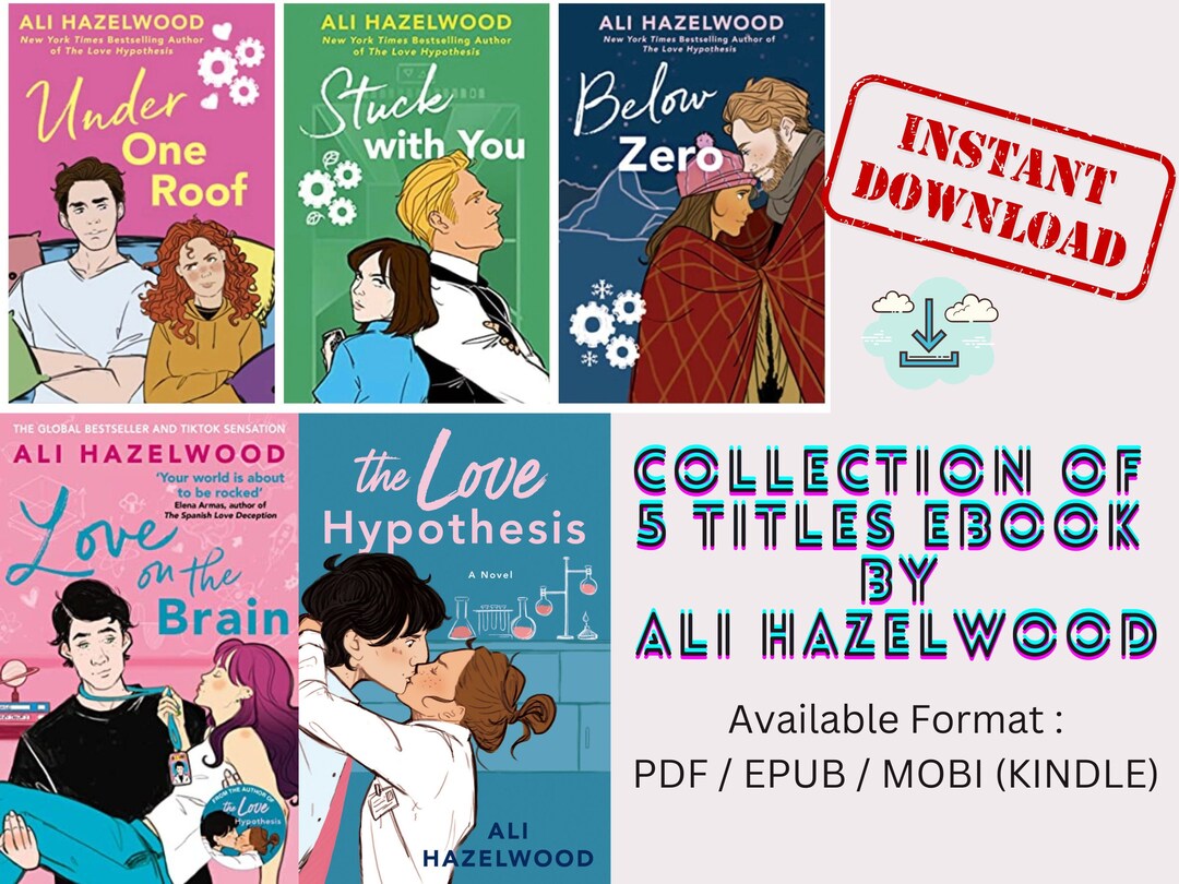 Ali Hazelwood Books Collection Stuck With You Under One - Etsy India