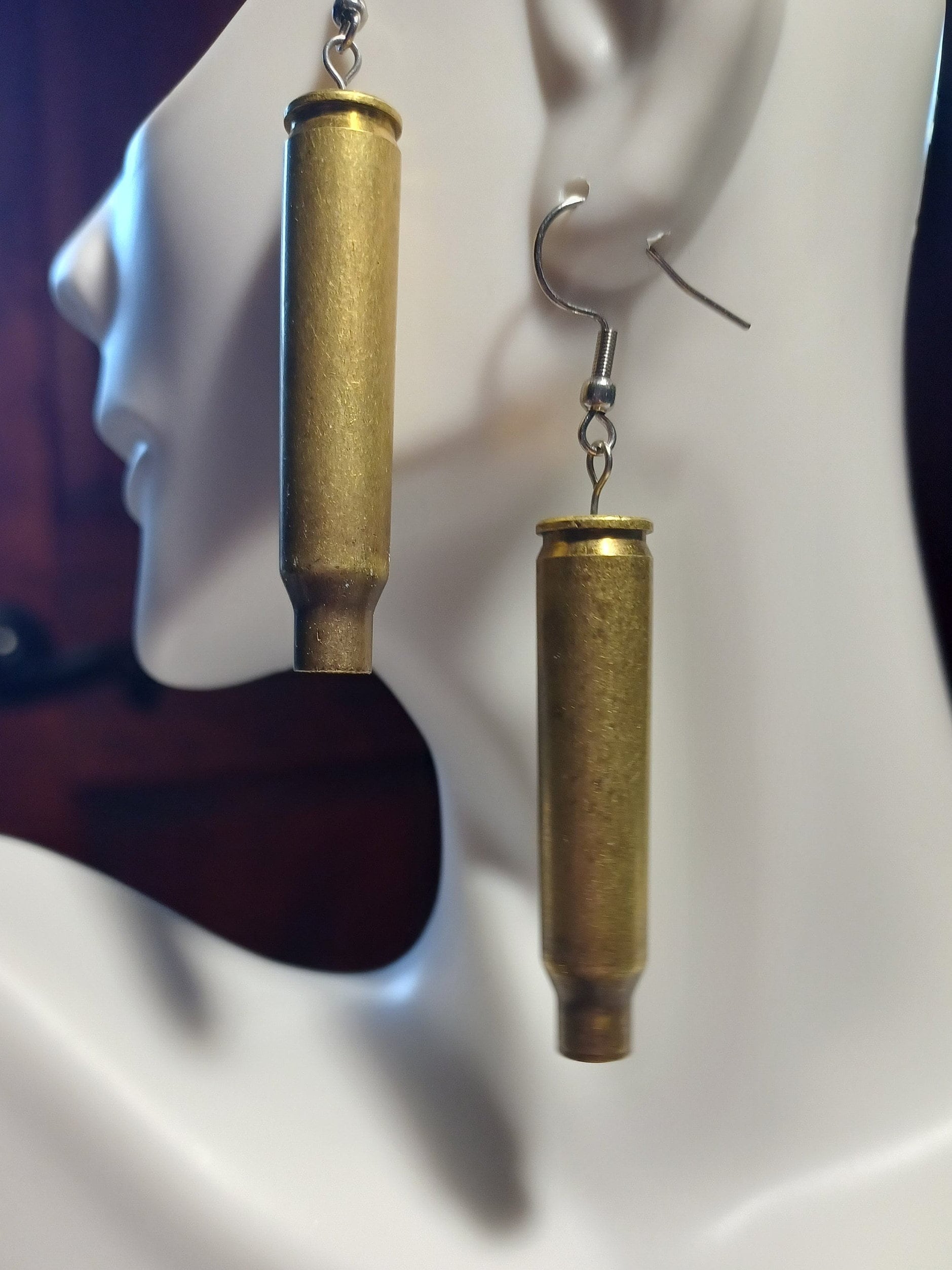 Custom Brass Bullet Casing Earrings – Carl & Priscilla