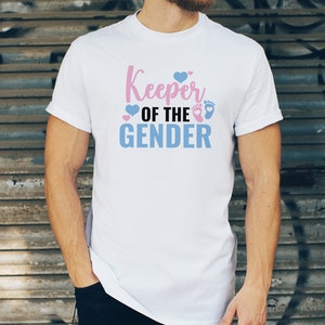 Keeper of the Gender Svg Gender Reveal Keeper of the Gender - Etsy