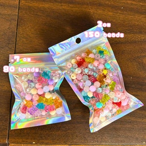 Bead Soup Grab Bag Choose between 80 or 150 beads .7 oz or 2 oz grab bag image 2