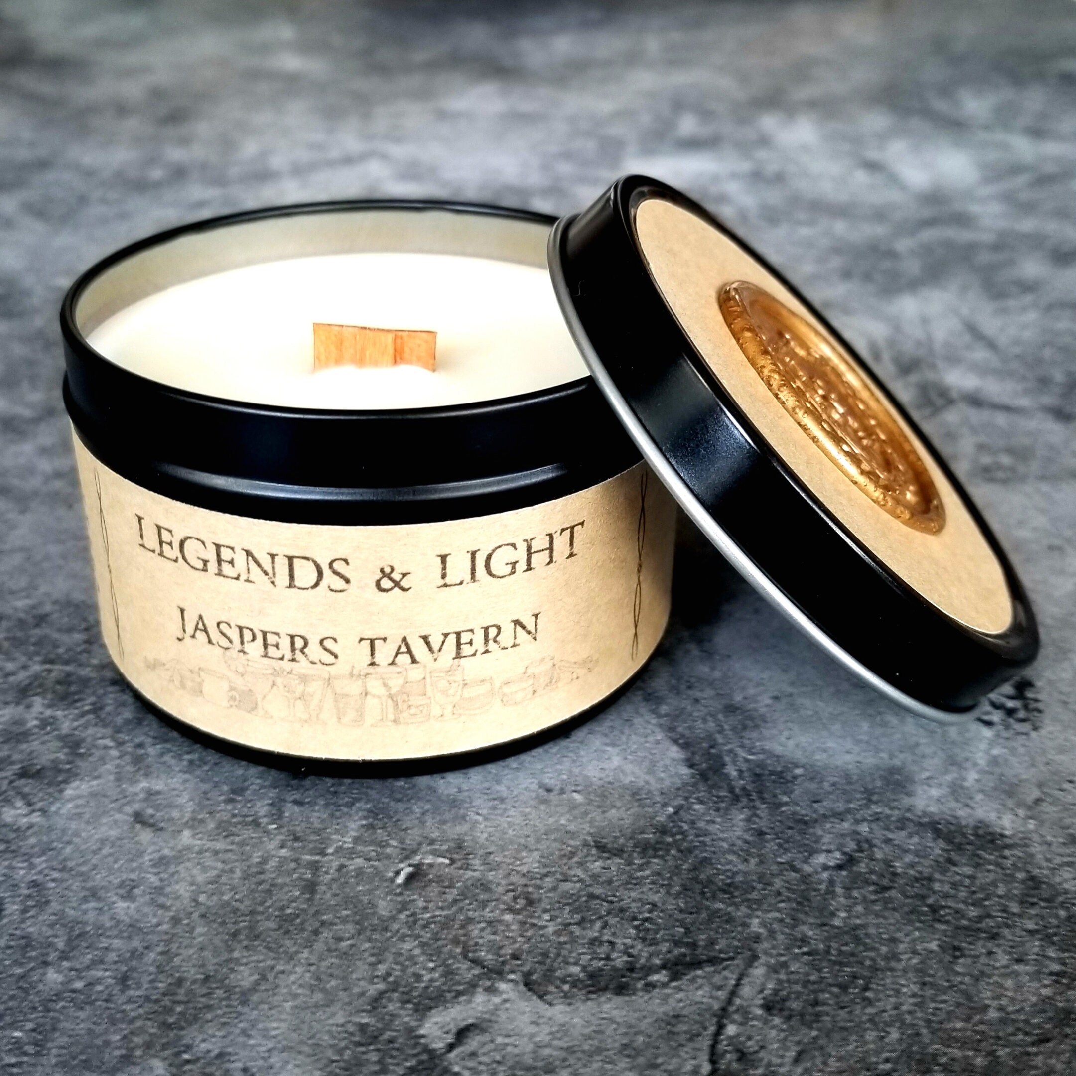 5pack Soy Wax Adventure Candles RPG Tabletop Adventure Candle Gift for Dungeons and Dragons