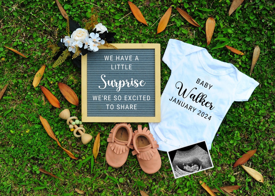 Digital Pregnancy Announcement Gender Neutral Digital Pregnancy Reveal