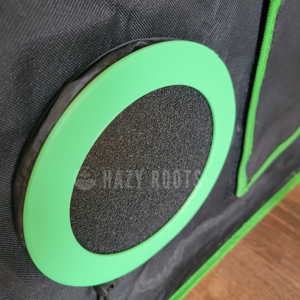 Grow Tent Filter Air Vent - 6 inch | High CFM Airflow for Hydroponics | Grow Tent Accessory