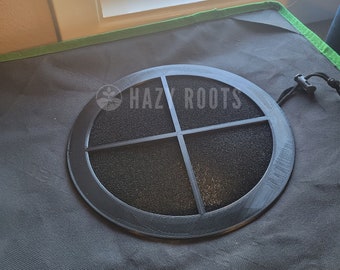 Grow Tent Filter Air Vent - 8 inch | High CFM Airflow for Hydroponics | Grow Tent Accessory | Grow Tent Accessory