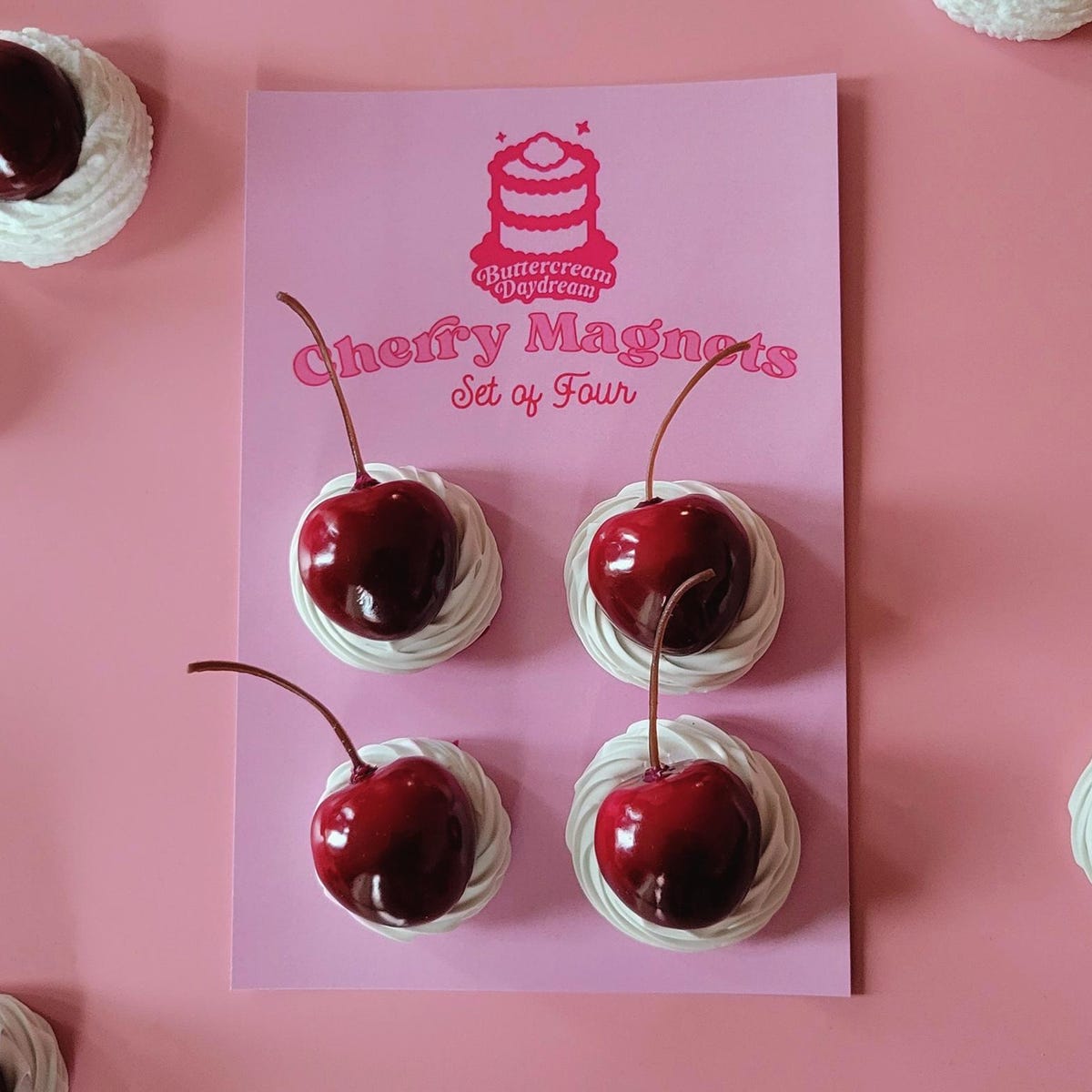 Cherry Magnets for Fridge