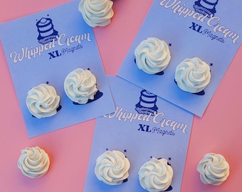 Fake XL Whipped Cream Magnets