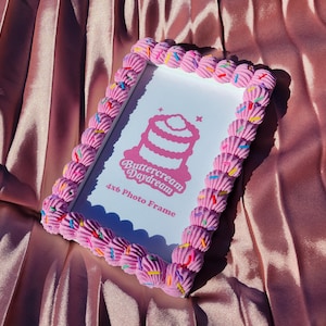 Fake Cake - Photo Frame with Long Sprinkles