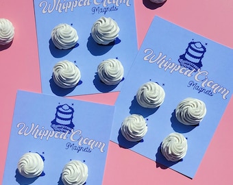 Fake Whipped Cream Magnets