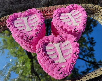 Fake Cake - Mini Heart Box