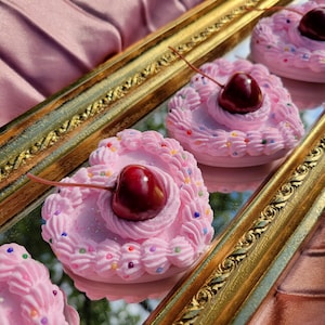 Fake Cake - Compact Mirror - Round Sprinkles - Etsy