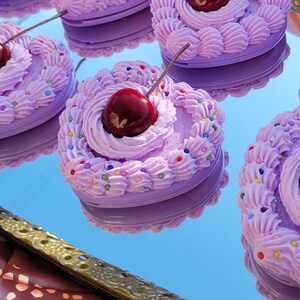 Fake Cake - Compact Mirror - Round Sprinkles - Etsy