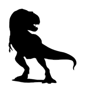 Archivos SVG de Dinosaur Trex para Cricut - Descarga digital instantánea, perfecto para proyectos de bricolaje y manualidades