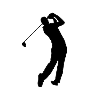 Golf Man SVG Files for Cricut - Instant Digital Download, Perfect for DIY Projects and Crafts