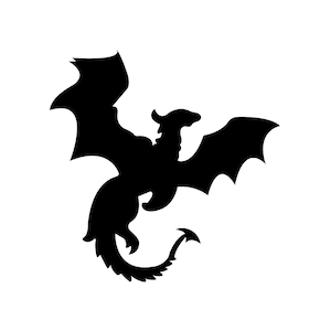 Dragon SVG Files for Cricut - Instant Digital Download, Perfect for DIY Projects and Crafts, Dragon Png Laser Cut Files, SVG Designs