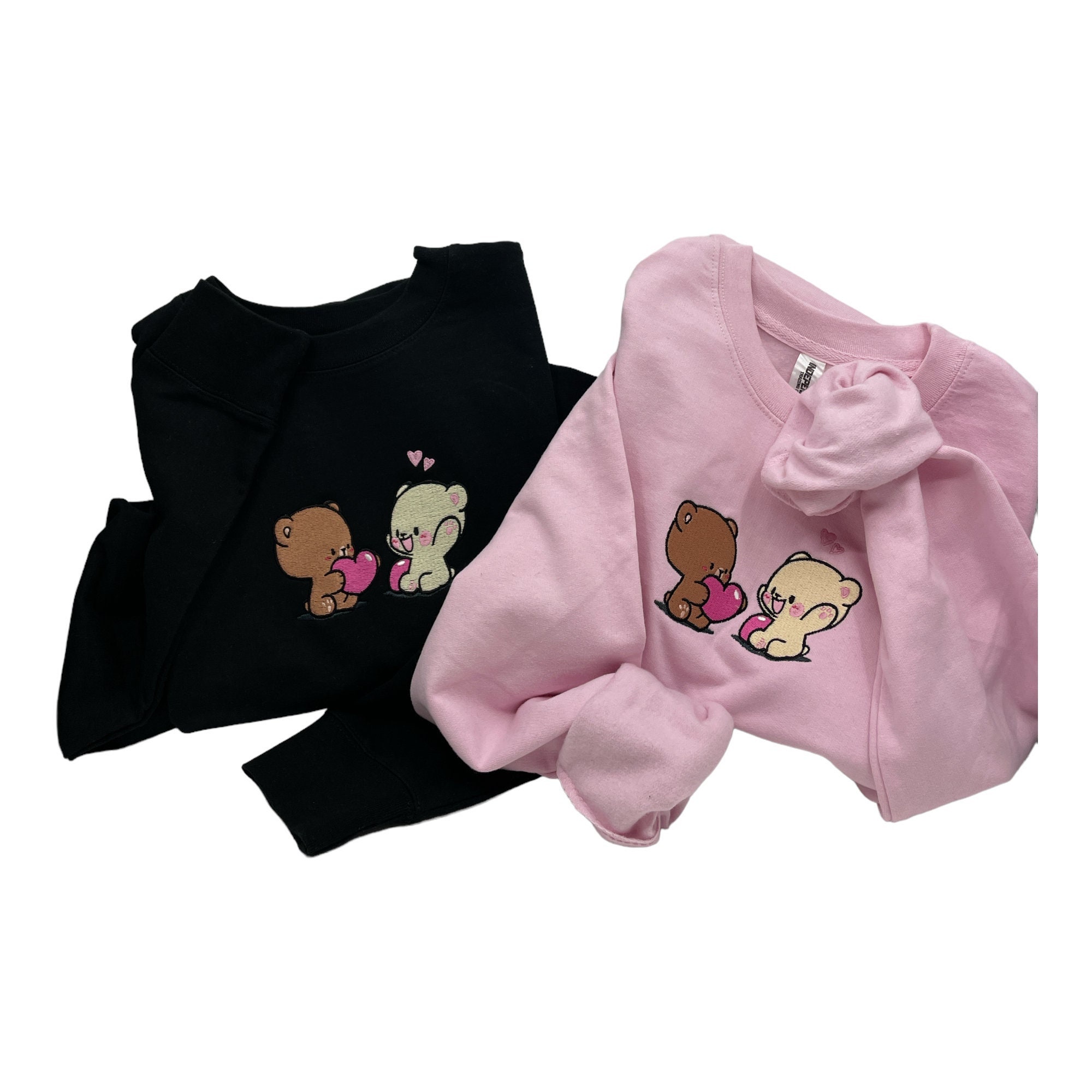 Milk and Mocha Bear Couple Hoodie
