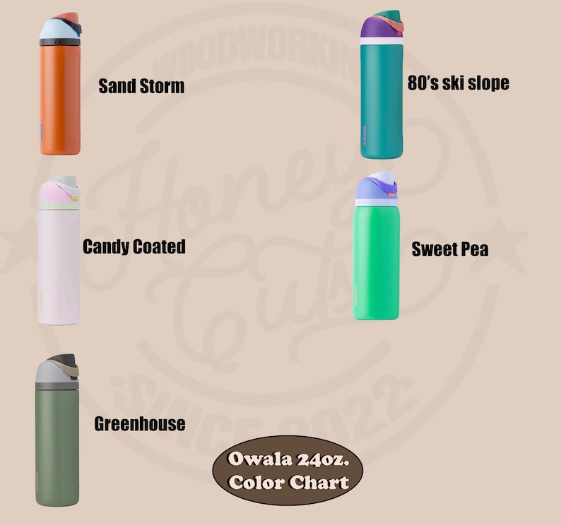 Personalized Owala Water Bottle Freesip 24 oz. Custom Engraved Name Stainless Steel Tumbler Dishwasher Safe Gift Name Tumbler Valentines Day Bild 4