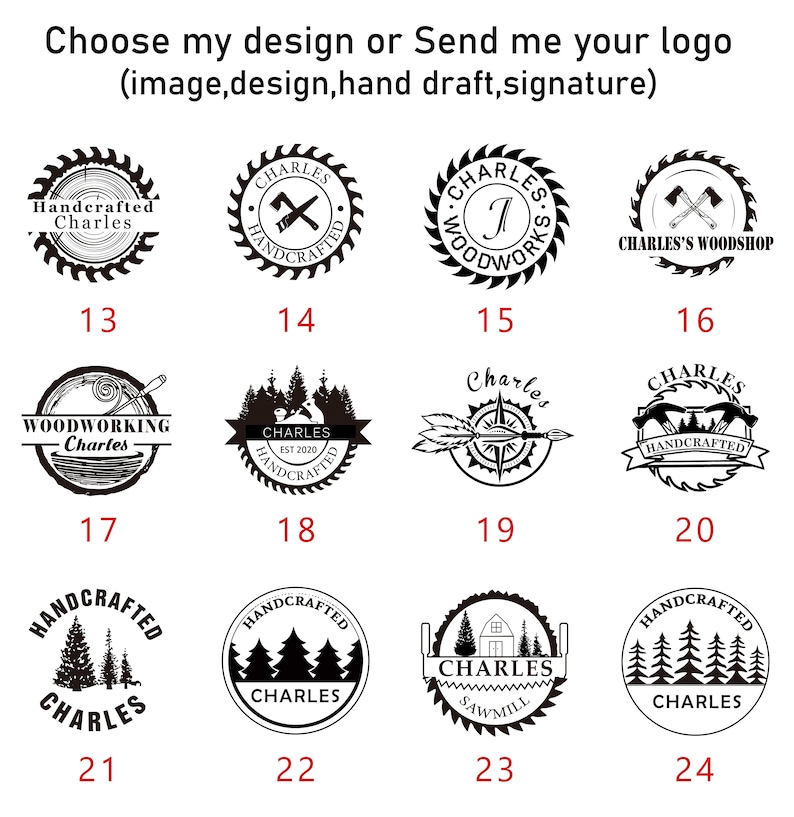 Custom Branding Iron for Woodworking Wood Burning Stamp US Etsy