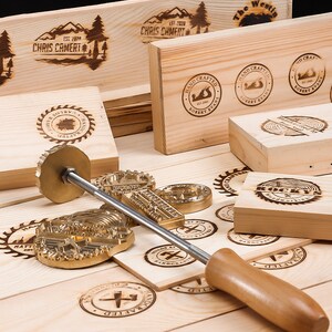 Branding Iron for Woodworking,custom Wood Brand Iron, Electric Wood Burner,  Custom Logo Stamp, Custom Wood Brand Iron 