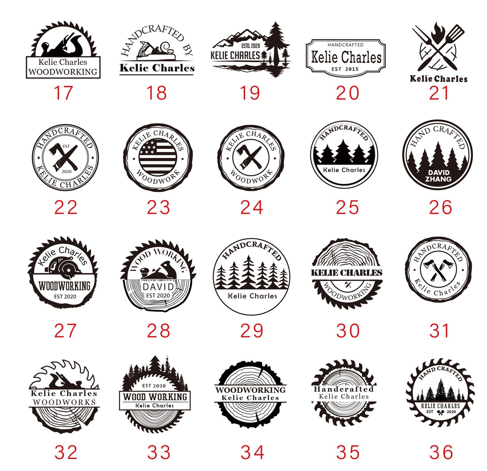 Custom Branding Iron for Woodworkers Wood Burning Stamp With Etsy