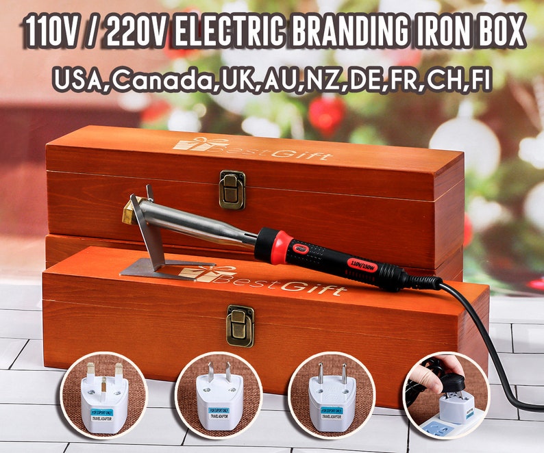 Custom Electric Branding Iron / Wood Brand Iron Leather Stamp Etsy