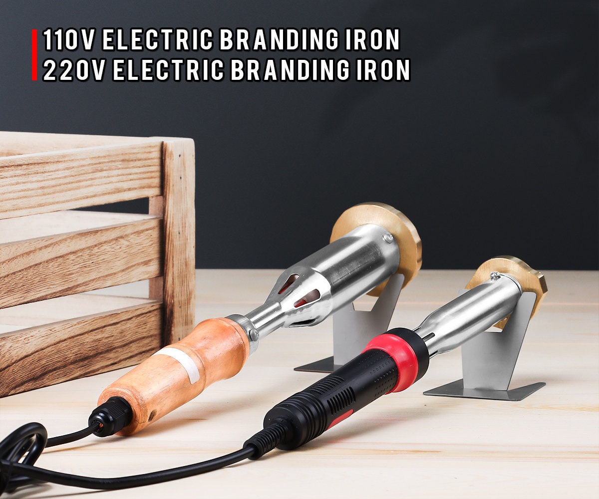 Custom Branding Iron for Wood / Woodworking Branding Iron With Electric  Heater / Electric Wood Branding Iron Custom / Custom Leather Stamp 