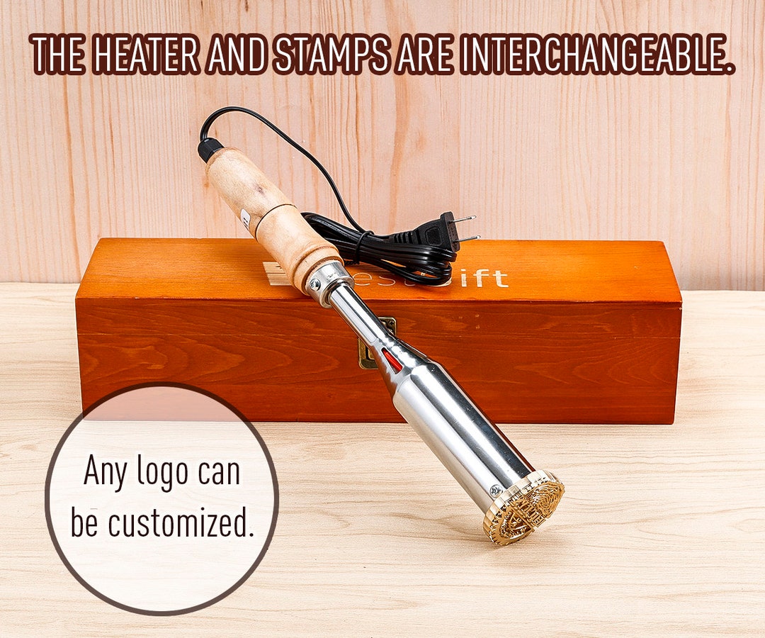 Wood Iron Brand Electric / Personalized Wood Branding Iron / Wood