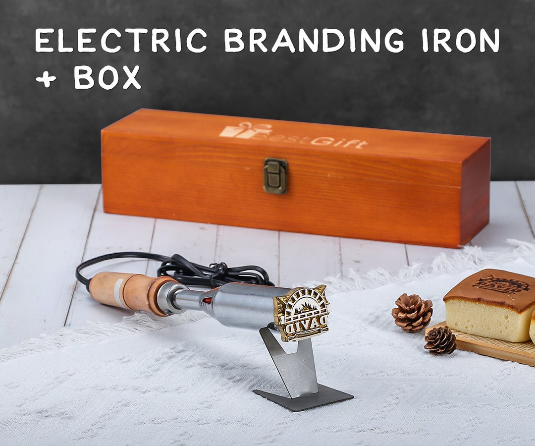 Brand Iron for Meat / Custom Electric Branding Iron for Wood, Steak
