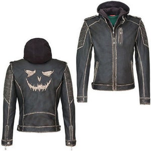 Suicide Squad New ‘The Killing Jacket’ Joker Leather Jacket (All Sizes)