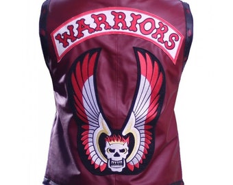 The Warriors Movie Vintage Real Leather Vest/Jacket