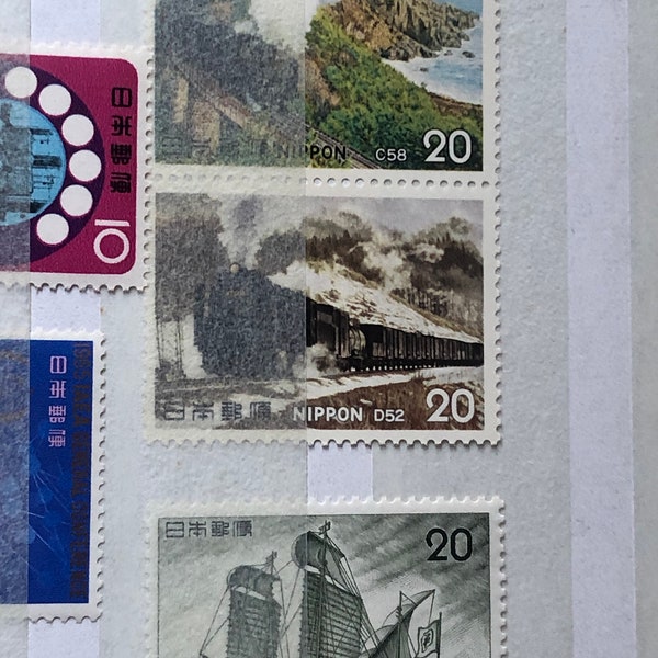 Japanese postage stamp album