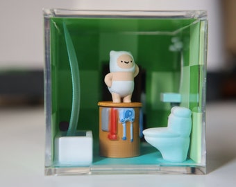 Adventure Time Baby Finn Display