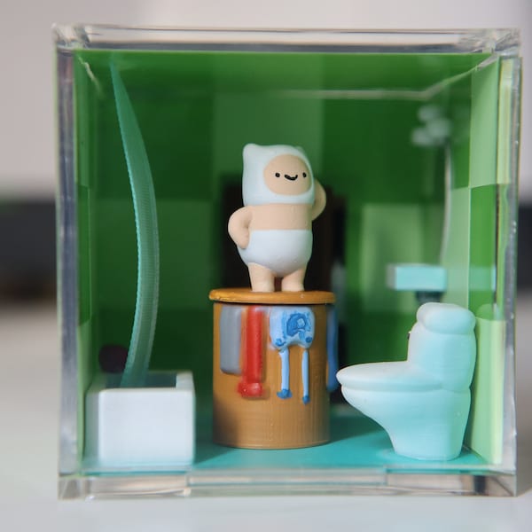 Adventure Time Baby Finn Display
