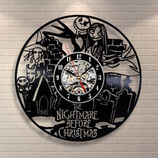 TIM BURTONS♪ナイトメア♪WallClock♪ | bestemployerbrand.com