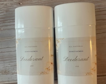 Deodorante al miele e avena Burro di karité Pelle sensibile