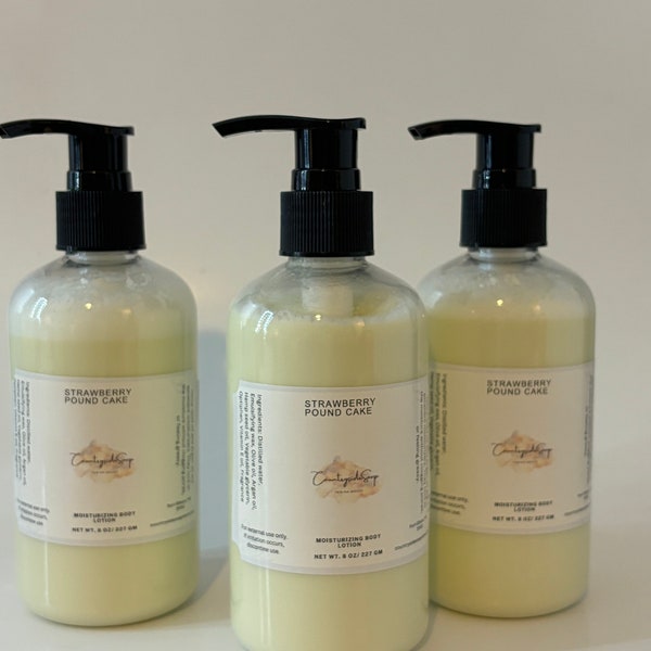 Strawberry Pound Cake hand- en bodylotion