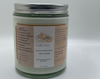 Caffe' Latte Body Cream: Fuktighetskräm med honungsquat