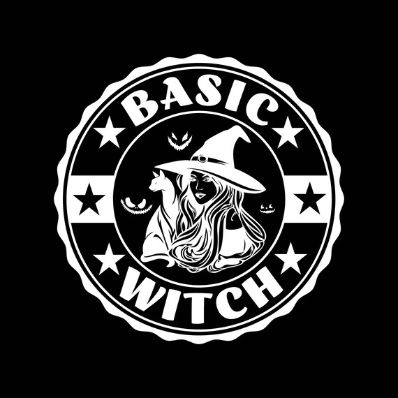 SVG-PNG Basic Witch Svg Basic Witch Png Halloween Svg - Etsy
