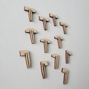Pins for Glowforge, crumb tray, SVG file, ready for cut, laser file