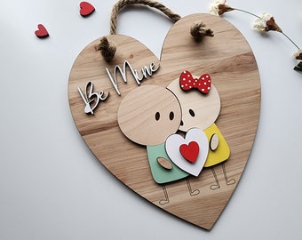 Kids DIY Paint Kit Svg File, Valentines Day Paint Kit Laser Cut Digital File, Valentines Day Activity for Kids, Valentines Sign Svg